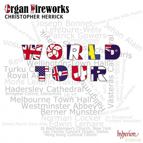 Christopher Herrick: Organ Fireworks - World Tour [CD]
