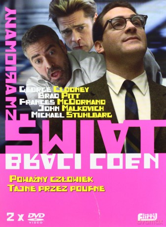 Zwariowany świat Braci Coen: Tajne przez poufne / Poważny człowiek [2DVD]