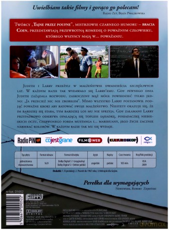 Zwariowany świat Braci Coen: Tajne przez poufne / Poważny człowiek [2DVD]