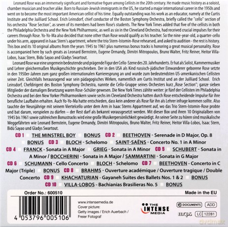 Leonard Rose: Original Recordings [CD]