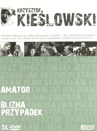 Krzysztof Kieślowski - Kolekcja mistrza kina 3: Przypadek / Amator / Blizna BOX [3DVD]