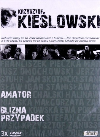 Krzysztof Kieślowski - Kolekcja mistrza kina 3: Przypadek / Amator / Blizna BOX [3DVD]