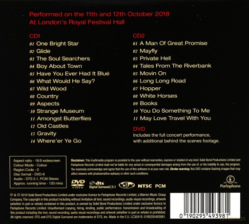 Paul Weller: Other Aspects, Live At The Royal Festival Hall [DVD]+[2CD]