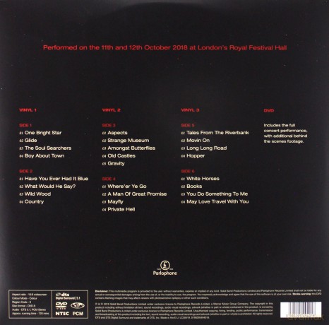 Paul Weller: Other Aspects. Live At The Royal Festival Hall [3xWinyl]+[DVD]