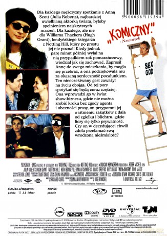 Notting Hill (polski lektor) [DVD]