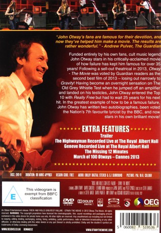 Otway The Movie Rock Rolls Greatest Failure [DVD]