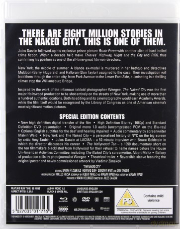 The Naked City (Nagie miasto) [Blu-Ray]+[DVD]