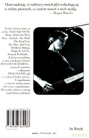 Roger Waters. Antologia tekstów i przekładów 1968-2002 [KSIĄŻKA]