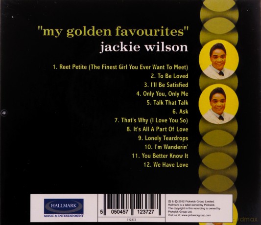 Jackie Wilson: My Golden Favorites [CD]