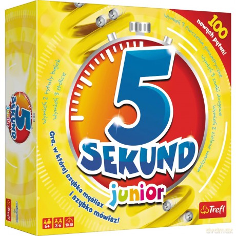 5 sekund junior Edycja 2019 01779 [GRA PLANSZOWA]