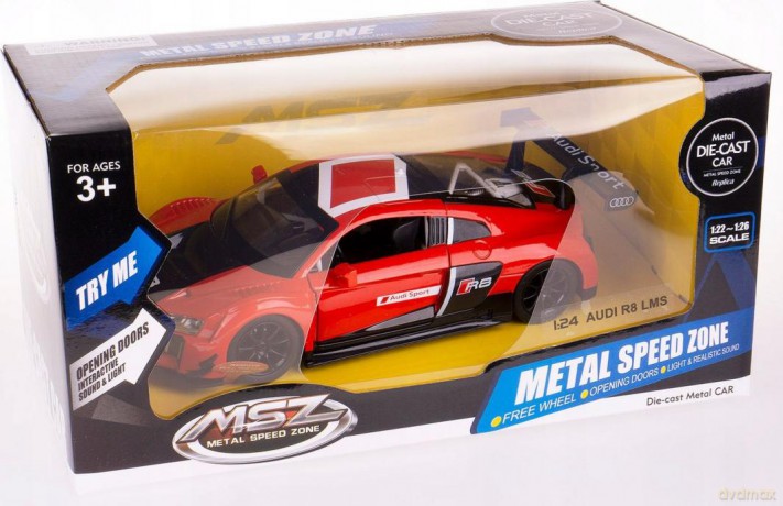 Audi R8 LMS 18 cm światło/dźwięk 1:24 68262A
