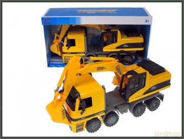 Ciężarówka z koparką 34 cm 9998-18