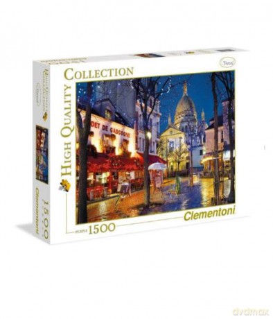 Clementoni Puzzle 1500 el. Paris-Montmerte [PUZZLE]