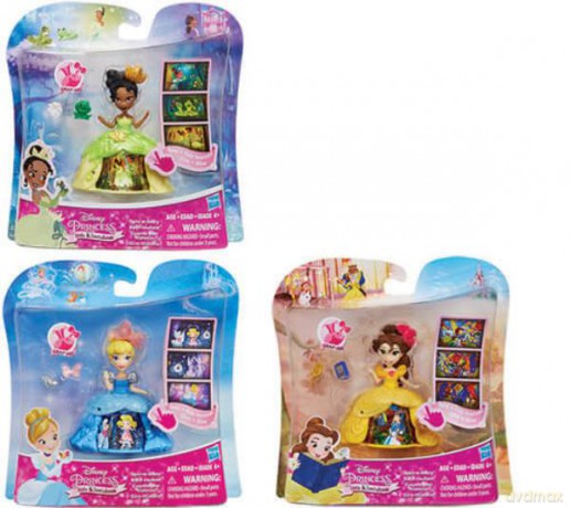 Disney Princess Lalka Princess Transformation w balowej sukni B8962 mix