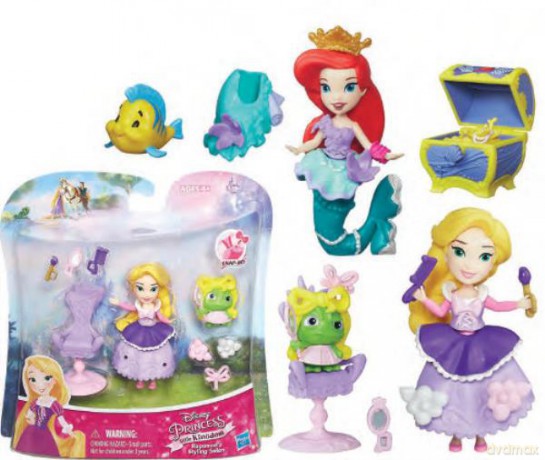 DISNEY PRINCESS Mini laleczka z akcesoriami B5334 mix