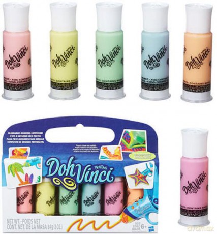 DOH VINCI Tuby uzupełniające 6pack B9230 mix