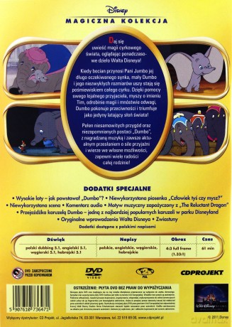 Dumbo (Magiczna Kolekcja) (Disney) [DVD]