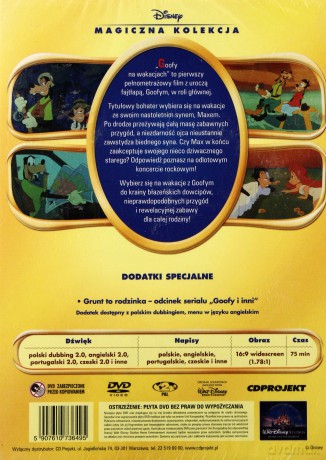 Goofy na wakacjach (Magiczna Kolekcja) (Disney) [DVD]