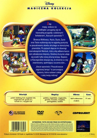 Kacze opowieści. Poszukiwacze zaginionej lampy (Magiczna Kolekcja) (Disney) [DVD]