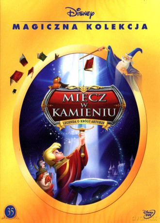 Miecz w kamieniu (Magiczna Kolekcja) (Disney) [DVD]