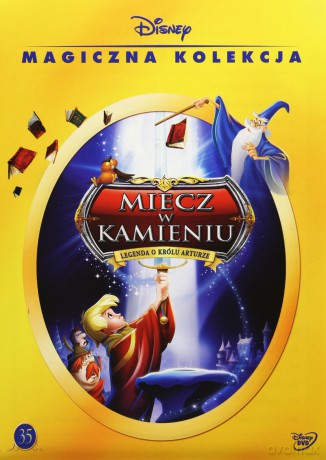 Miecz w kamieniu (Magiczna Kolekcja) (Disney) [DVD]