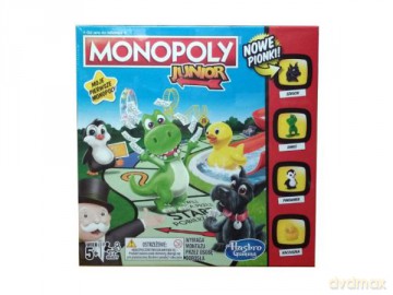 Monopoly Junior gra A6984 [GRA PLANSZOWA]