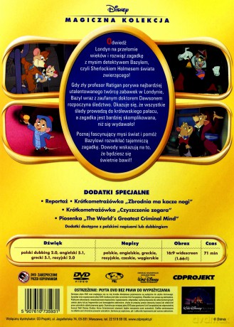 Wielki Mysi Detektyw (Magiczna Kolekcja) (Disney) [DVD]