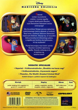 Wielki Mysi Detektyw (Magiczna Kolekcja) (Disney) [DVD]