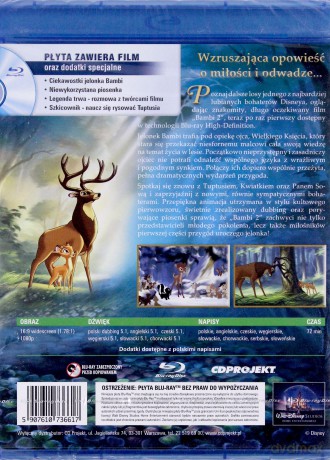 Bambi 2 (Ze Skarbca Disneya) [Blu-Ray]