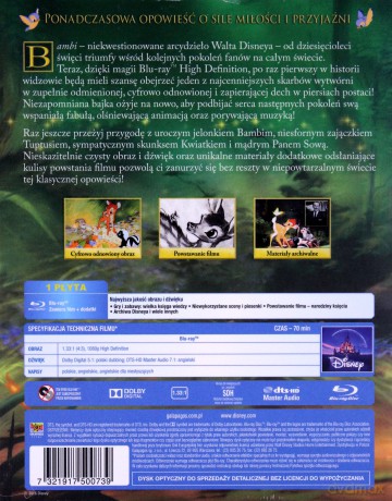 Bambi (Disney) [Blu-Ray]