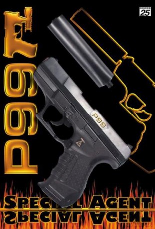 Pistolet P99 Special Agent 25-shot 180mm 0473