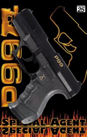 Pistolet P99 Special Agent 25-shot 180mm 0483