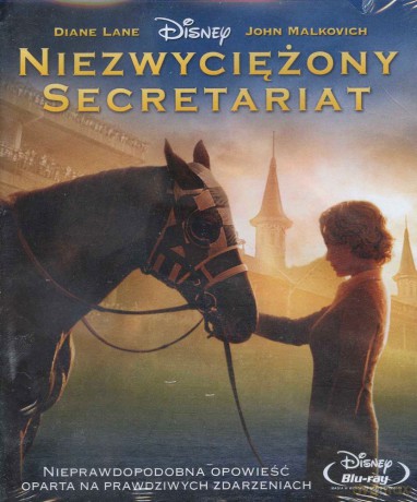 Niezwyciężony Secretariat (Disney) [Blu-Ray]