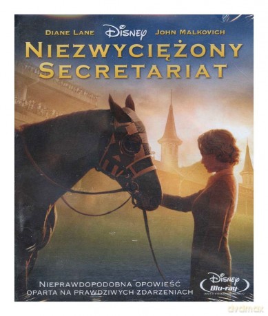 Niezwyciężony Secretariat (Disney) [Blu-Ray]