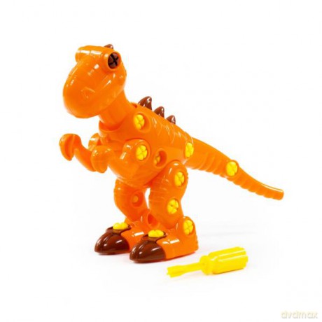 Wader-Polesie 76700 Klocki-dinozaur Tyranozaur 40 el. worek [KLOCKI]