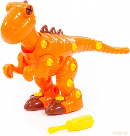 Wader-Polesie 76700 Klocki-dinozaur Tyranozaur 40 el. worek [KLOCKI]