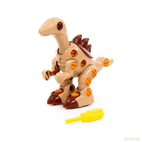 Wader-Polesie 76823 Klocki-dinozaur Welociraptor 36 el. worek [KLOCKI]