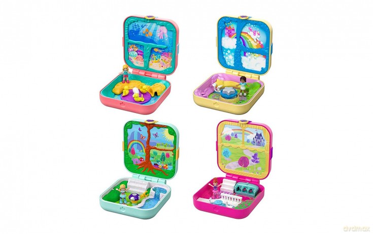 Polly Pocket Ukryte światy zestaw GDK76 (wybór losowy)