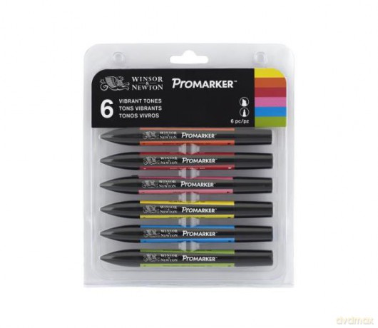 Promarker 6szt. Vibrant Tones