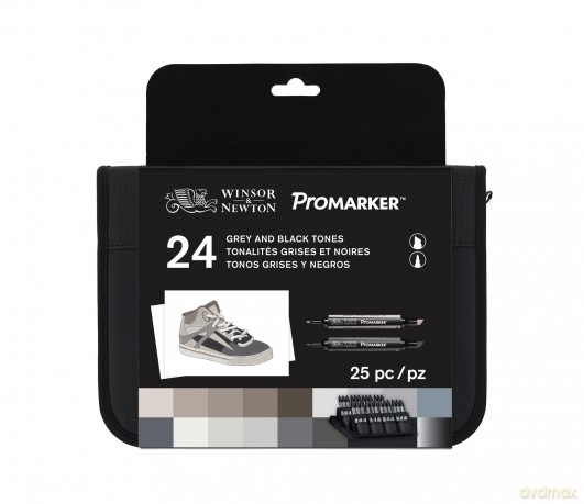 Promarker kpl 24kol GREYS 0290081