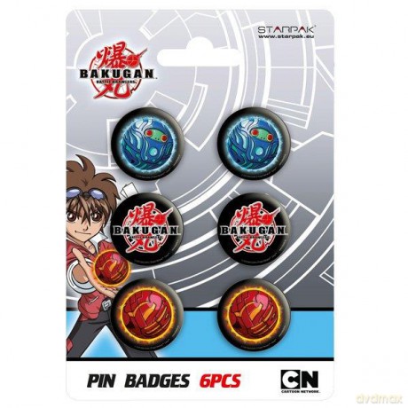 Przypinka metal. STK42 op6 Bakugan