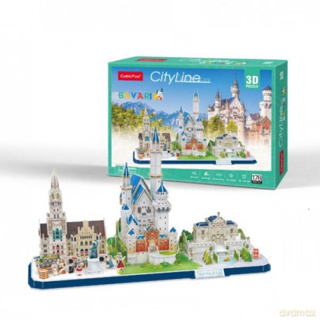 Puzzle 3D City Line Bavaria 178 el. 20267 [PUZZLE]