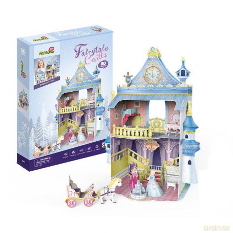 Puzzle 3D Domek dla lalek Fairytale Castle 20809 [PUZZLE]