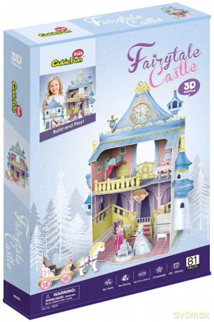 Puzzle 3D Domek dla lalek Fairytale Castle 20809 [PUZZLE]