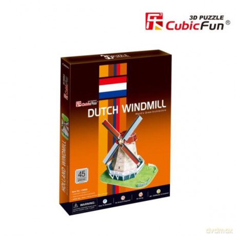 Puzzle 3D Holland Windmill 20089 [PUZZLE]