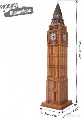 Puzzle 3D Zegar Big Ben 20094 [PUZZLE]