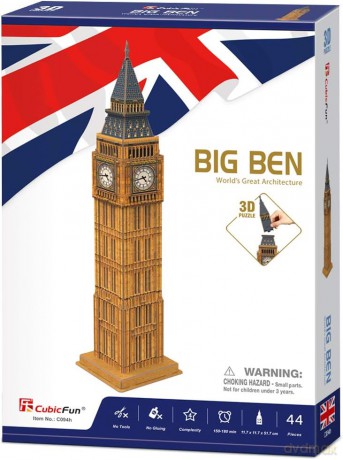 Puzzle 3D Zegar Big Ben 20094 [PUZZLE]