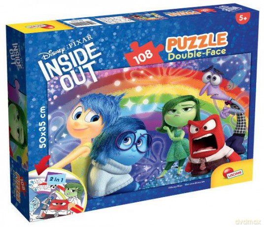 Puzzle dwustronne 108 el. Inside Out 55555 [PUZZLE]