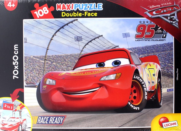 Puzzle dwustronne 108 el. Maxi Cars 3 Fast Friends 60603 [PUZZLE]