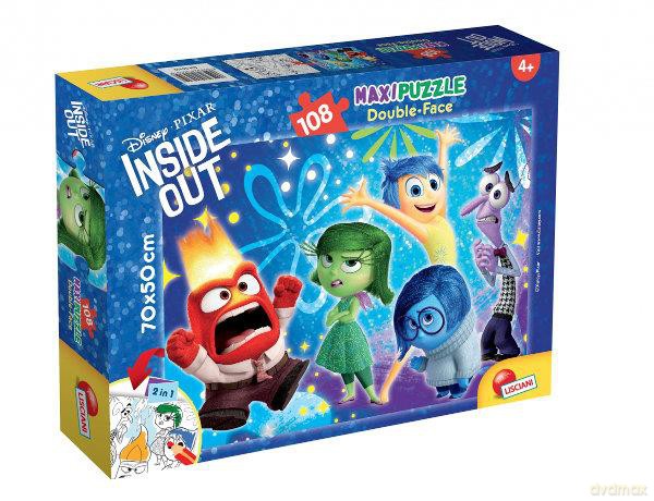 Puzzle dwustronne 108 el. Maxi Inside Out 55319 [PUZZLE]